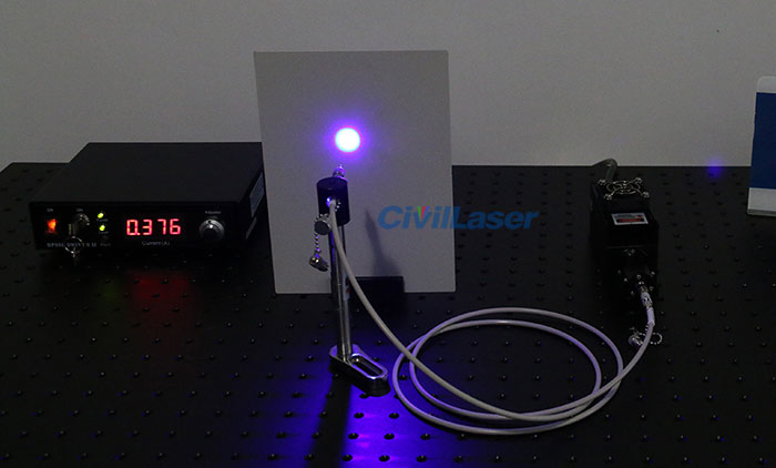 444nm fiber coupled laser